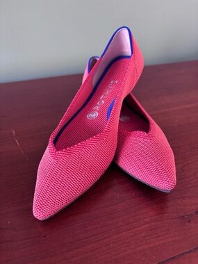 Rothy’s Original Points. Persimmon. Size 8.5